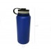 FixtureDisplays® 32-Ounce Insulated Wide Mouth Stainless Steel Water Bottle Beer Growler Outdoor Sport Water Bottle 16924